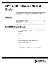 National Instruments NAT7210 Reference Manual