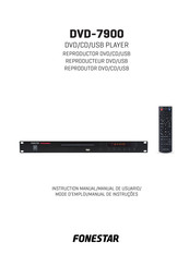 FONESTAR DVD-7900 Instruction Manual
