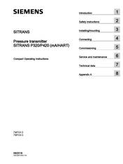 Siemens SITRANS 7MF03.0 Compact Operating Instructions