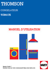 THOMSON TCH417E Manual