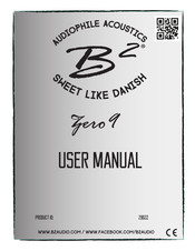 B2 Audio Zero 9 User Manual