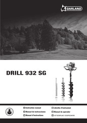 Garland DRILL 932 SG Instruction Manual