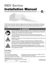 Detroit Radiant Products REV Series Installation Manual