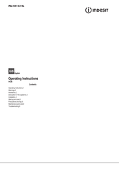 Indesit PAA 641 IX/I NL Operating Instructions Manual