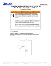 Larson Electronics C1D2 Instruction Manual