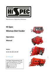 Hi-Spec MixMax10 Operator's Manual