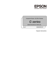 Epson G Series Maintenance Manual