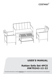 Costway HW70242-12-22 User Manual