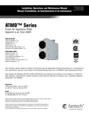 SystemAir 463891 Installation, Operation And Maintenance Manual