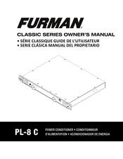 Furman PL-8C Owner's Manual