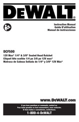 DeWalt DCF500B Instruction Manual