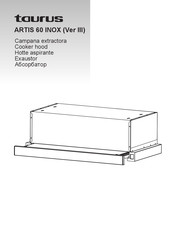 Taurus ARTIS 60 INOX Ver III Manual