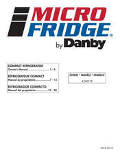 Danby MICRO FRIDGE 4.5MF1R Owner's Manual