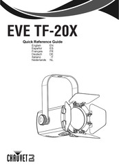 Chauvet DJ EVE TF-20X Quick Reference Manual