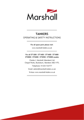 Marshall Amplification ST3000 Operating/Safety Instructions Manual