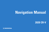 Honda CR-V 2020 Navigation Manual
