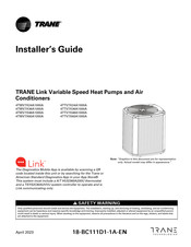 Trane 4TWV7X24A1000A Installer's Manual