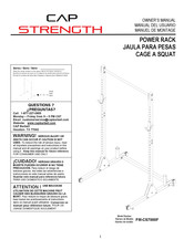 Cap Strength POWER RACK FM-CS7000F Owner's Manual