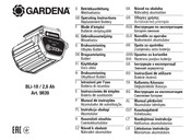 Gardena 9839 Operating Instructions Manual