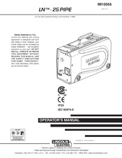 Lincoln Electric K2614-5 Operator's Manual