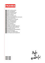 Franke Mythos FMY 906 WH Installation Manual