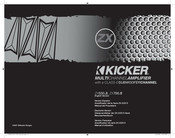 Kicker ZX700.5 Quick Start Manual
