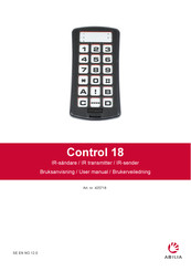 Abilia Control 18 User Manual