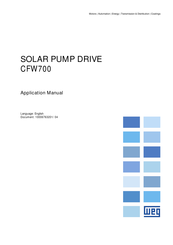 Weq CFW700 Series Applications Manual