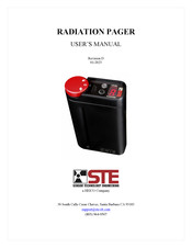 Heico STE Radiation Pager User Manual