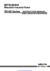 Mitsubishi RV-6S Series Instruction Manual