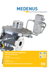 MEDENUS RSP 254 Operating And Maintenance Instructions Manual