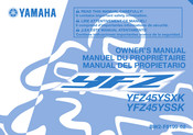 Yamaha YFZ 2018 Owner's Manual