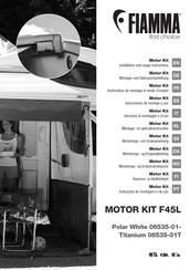 Fiamma 06535-01T Installation And Usage Instructions