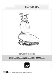 Ice SCRUB 35C Use And Maintenance Manual