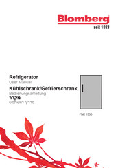 Blomberg FNE 1530 User Manual