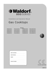 Waldorf RN8809G-RB Installation And Operation Manual
