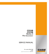 Case CX30B Manual