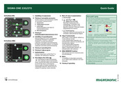 Migatronic SIGMA ONE 270 Quick Manual