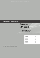 tiko Energy Solutions GM-01.0005R06 User Manual