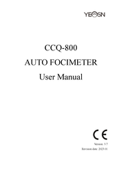 Yeasn CCQ-800 User Manual