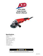 ATD Tools ATD-10504 Owner's Manual
