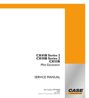 Case CX45B Service Manual