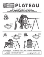 PLAYSTAR FACTORY BUILT PLATEAU PS 73623 Safety Manual & Assembly Instructions