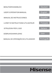 Hisense FTN320WCF User's Operation Manual