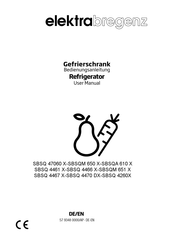 Elektra Bregenz SBSQ 4260X User Manual