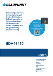 Blaupunkt 5DA46450 Instruction Manual