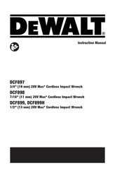 DeWalt DWDCF899P1 Instruction Manual