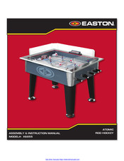 Easton Sports ATOMIC ROD HOCKEY X6855 Assembly & Instruction Manual