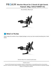 Proaim P-BMMT-01 Assembly Manual