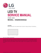 LG 55QNED85SQA Service Manual
